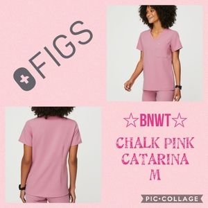 FIGS Chalk Pink Catarina (M)